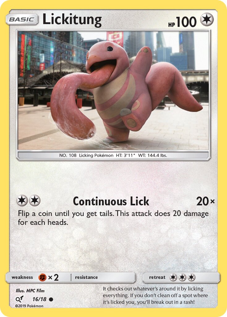 Lickitung - 16/18 - Common