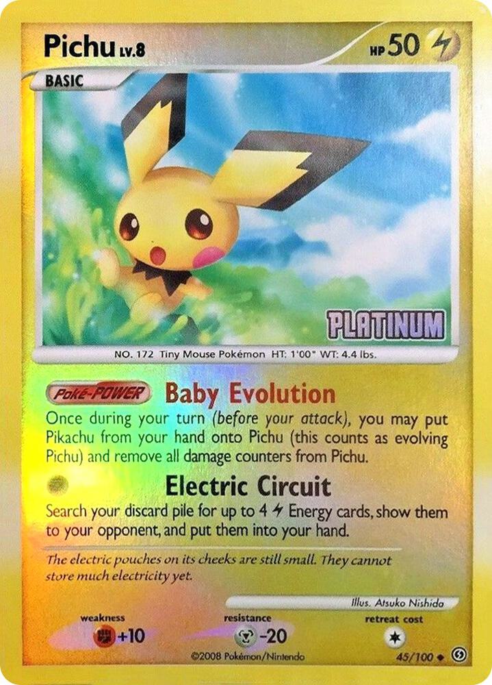 Pichu - 45/106 [Platinum] - 045/100 - Promo