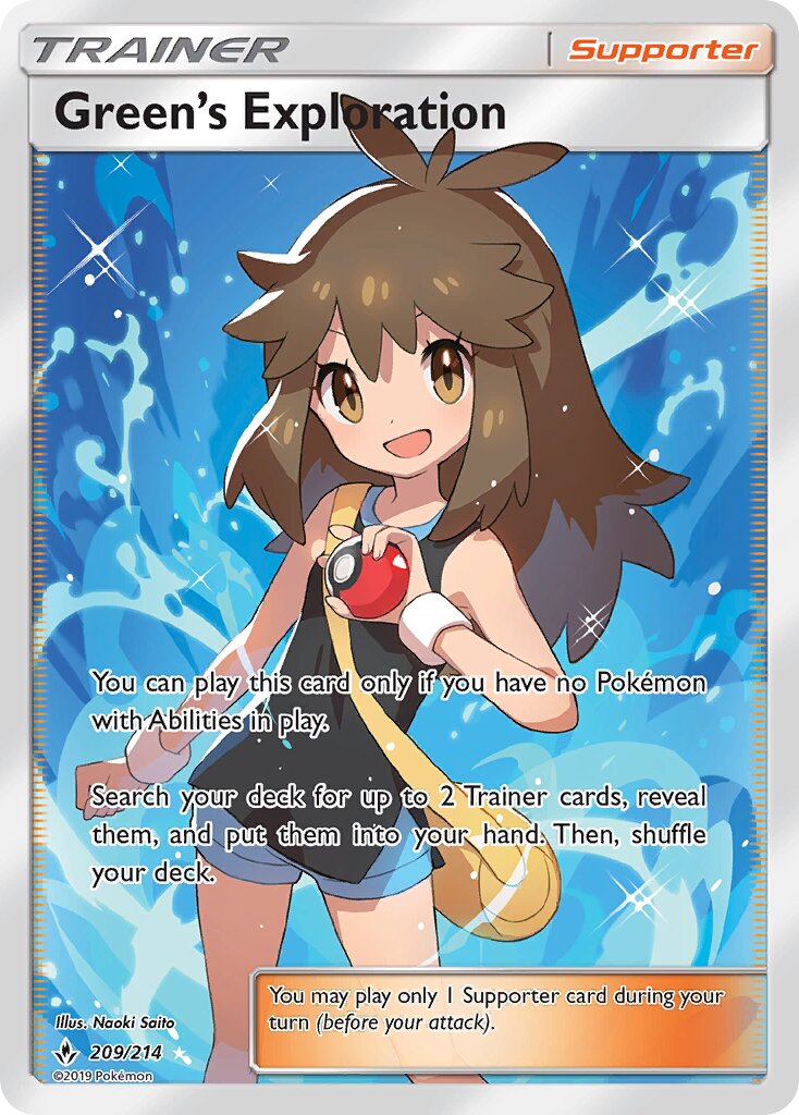Green's Exploration - 209/214 - Rare Ultra