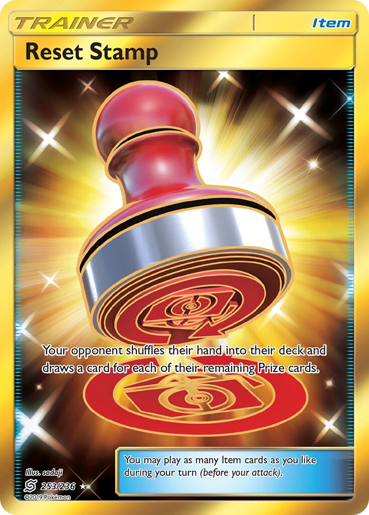 Reset Stamp - 253/236 - Rare Secret