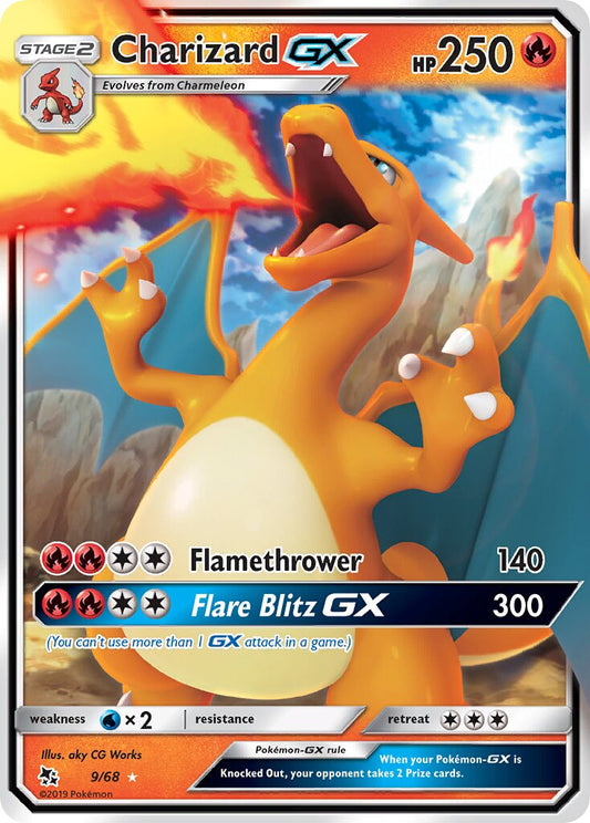 Charizard-GX - 9/68 - Rare Holo GX