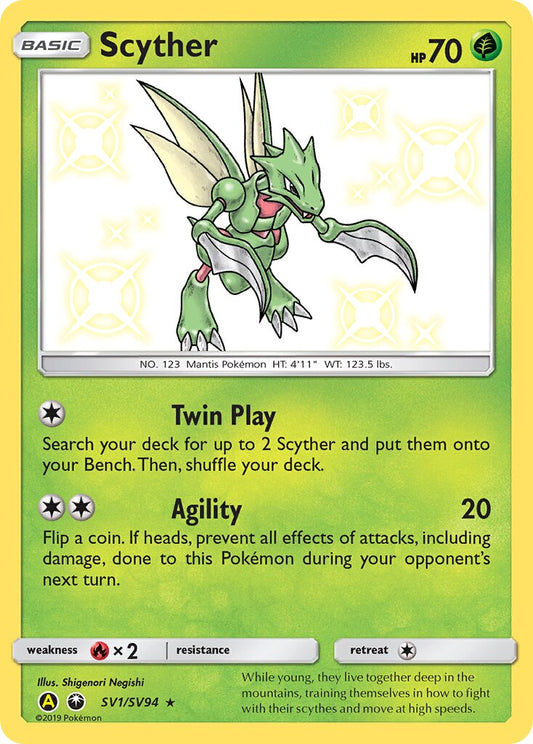 Scyther - SV1/SV94 - Rare Shiny
