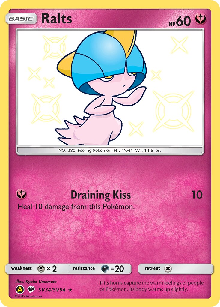 Ralts - SV34/SV94 - Rare Shiny