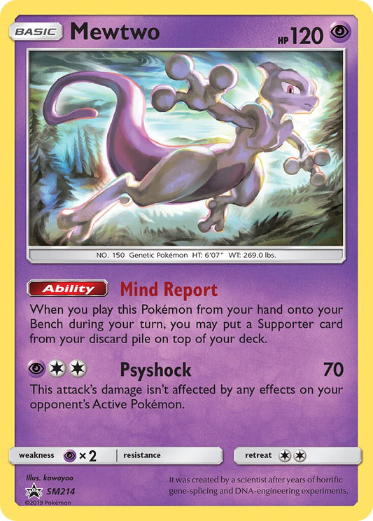 Mewtwo - SM214 - Promo