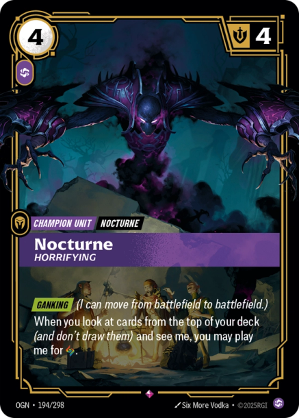 NOCTURNE, HORRIFYING - OGN-194/298 (Foil)