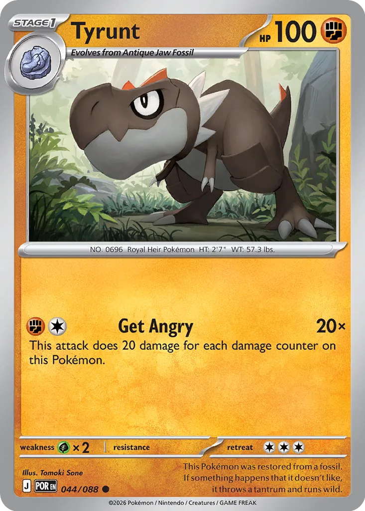 Tyrunt - 044/088 - Common