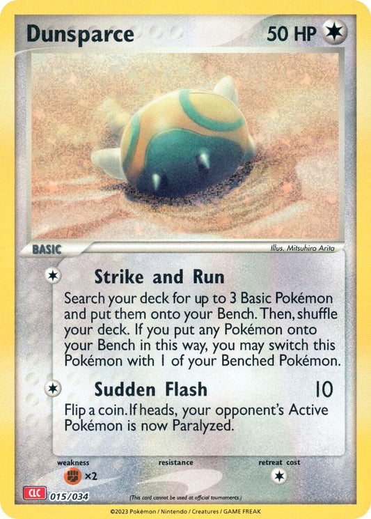 Dunsparce - 015/034 - Classic Collection