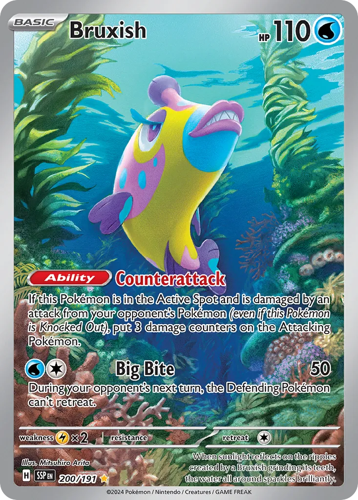 Bruxish - 200/191 - Illustration Rare