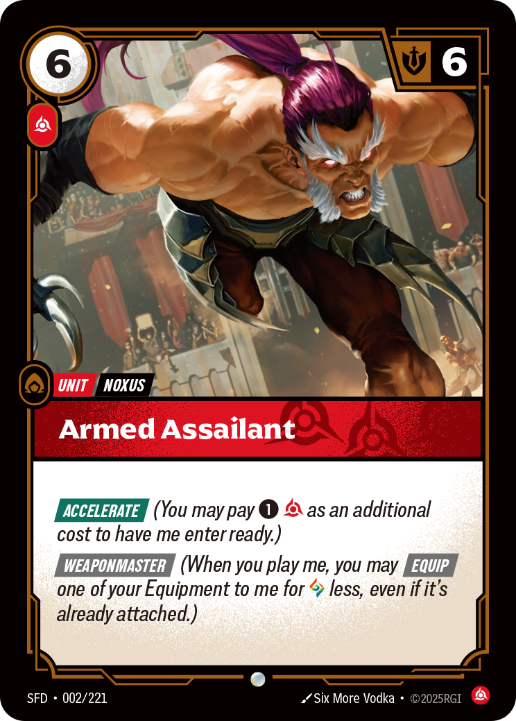 Armed Assailant - 002/221 (Foil)