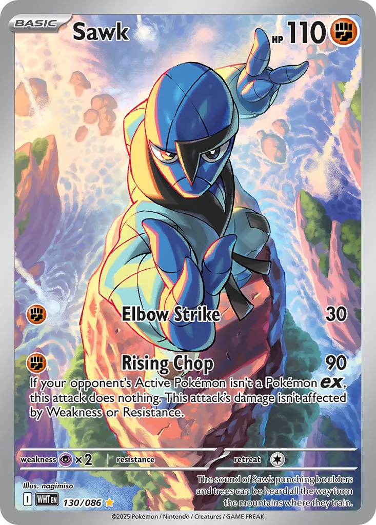 Sawk - 130/086 - Illustration Rare