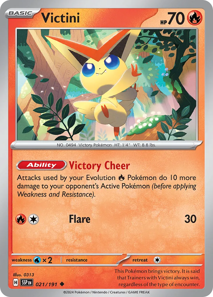 Victini - 021/191 - Uncommon