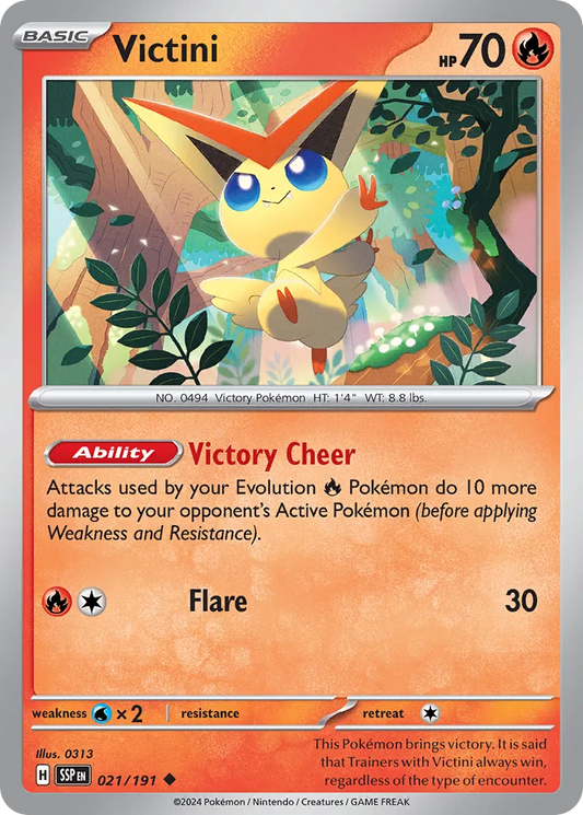 Victini - 021/191 - Uncommon