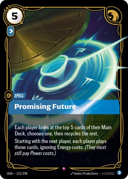 PROMISING FUTURE - OGN-115/298 (Foil)