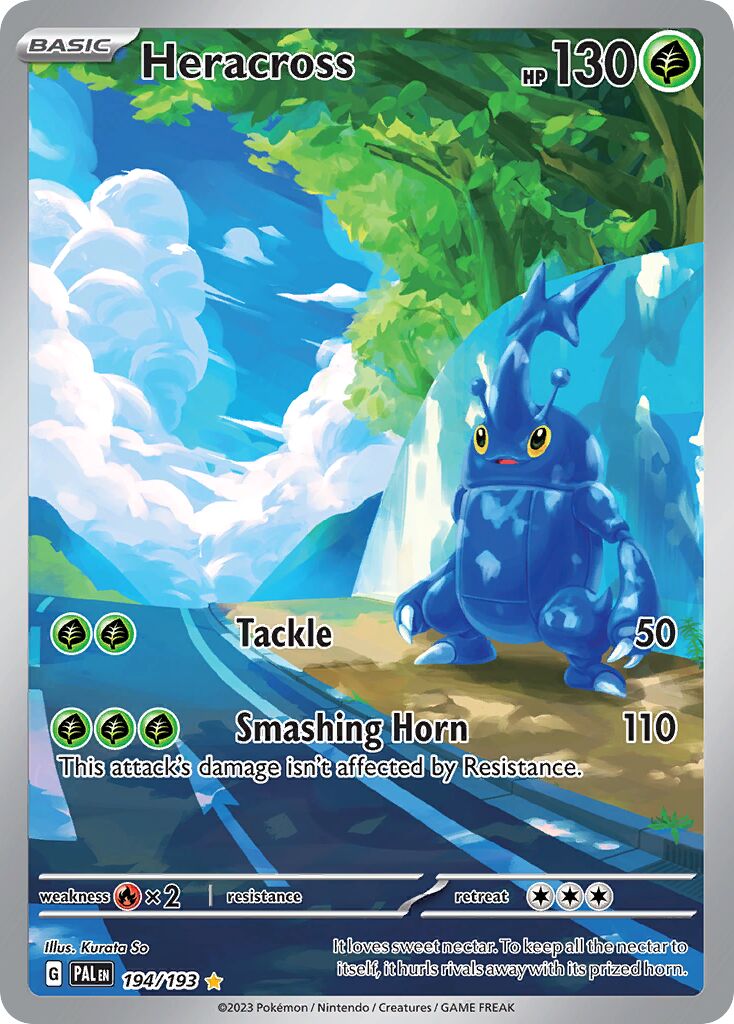 Heracross - 194/193 - Illustration Rare