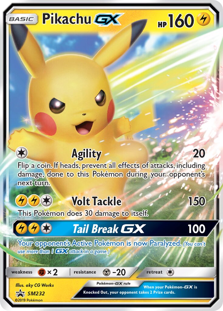 Pikachu-GX - SM232 - Promo