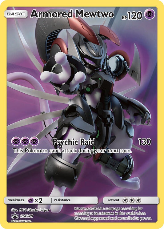 Armored Mewtwo - SM228 - Promo