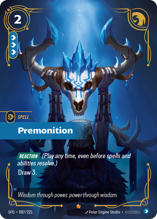 Premonition - 087/221 (Foil)
