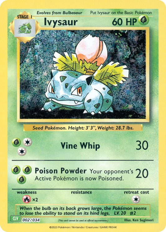 Ivysaur - 002/034 - Classic Collection