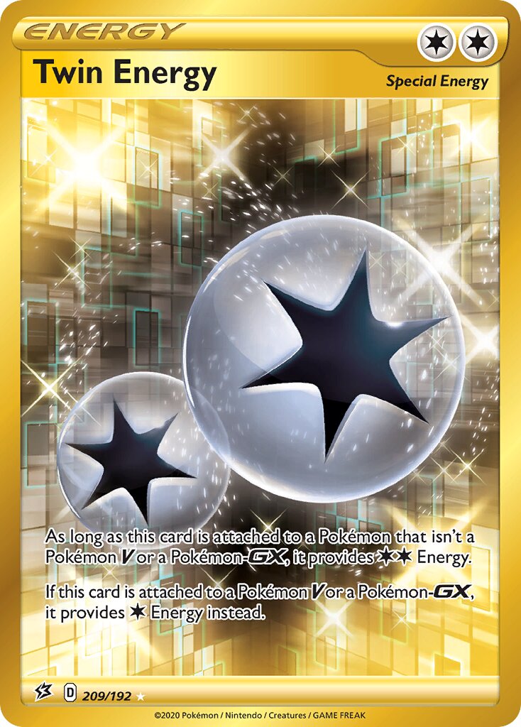 Twin Energy - 209/192 - Rare Secret