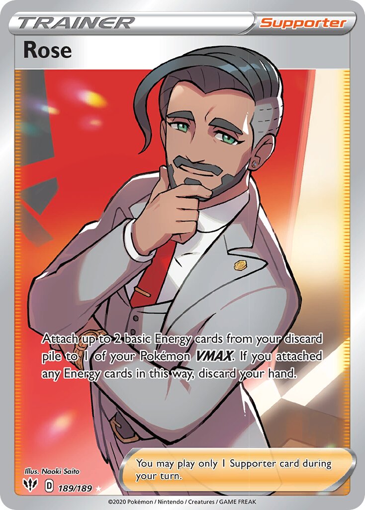 Rose - 189/189 - Rare Ultra