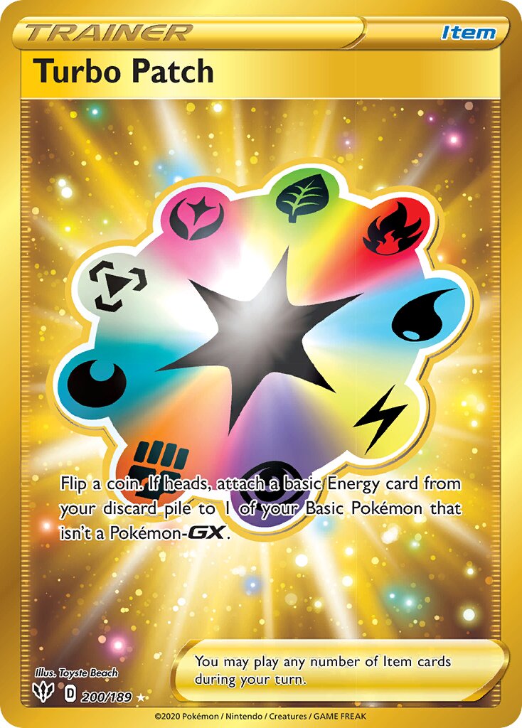 Turbo Patch - 200/189 - Rare Secret