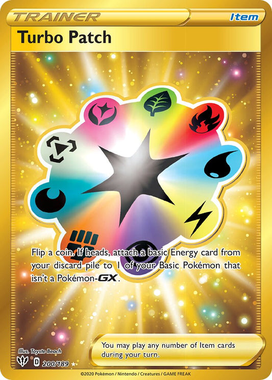 Turbo Patch - 200/189 - Rare Secret