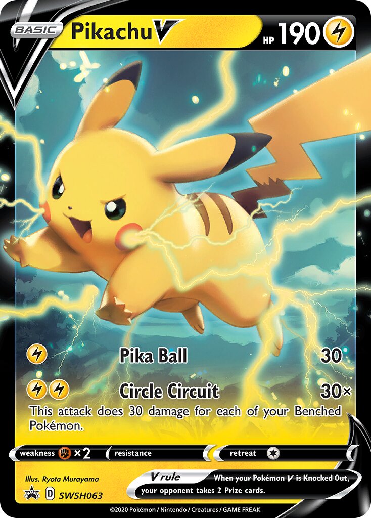 Pikachu V - SWSH063 - Promo