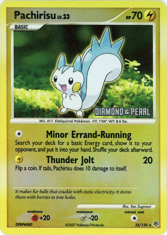 Pachirisu - 35/130 [Diamond & Pearl] - 035/130 - Promo