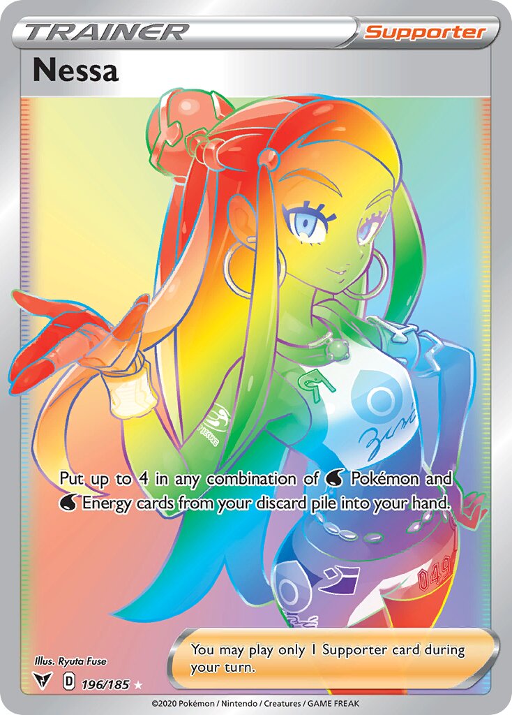 Nessa - 196/185 - Rare Rainbow