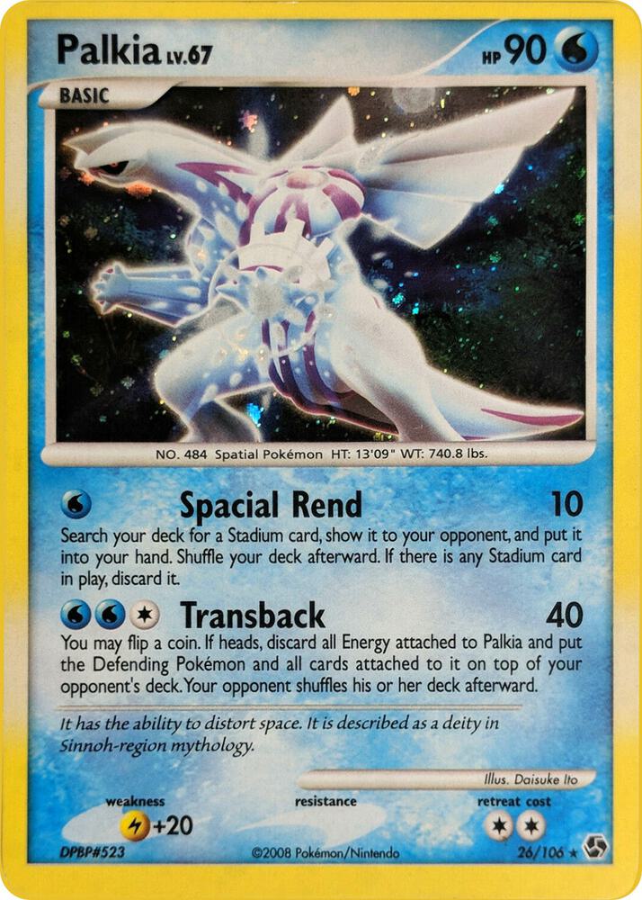 Palkia - 26/106 (Cosmos Holo) - 026/106 - Holo Rare