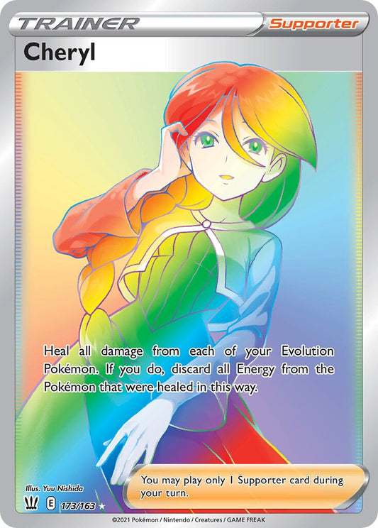 Cheryl - 173/163 - Rare Rainbow