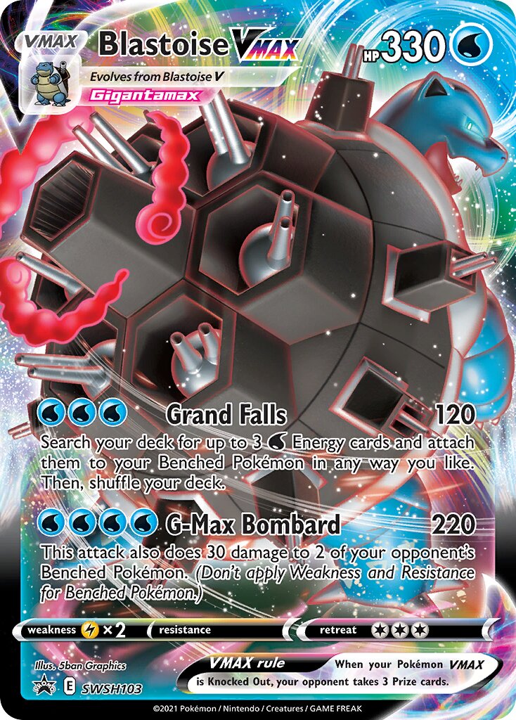 Blastoise VMAX - SWSH103 - Promo