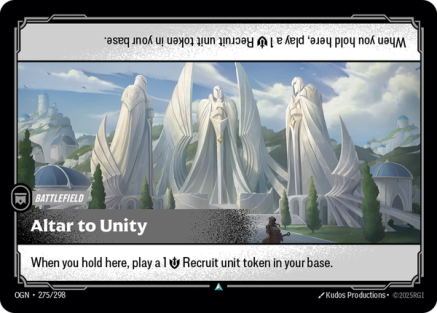 ALTAR TO UNITY - OGN-275/298 (Foil)