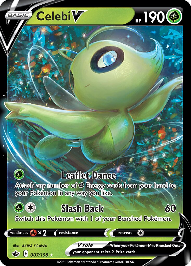 Celebi V - 007/198 - Holo Rare V