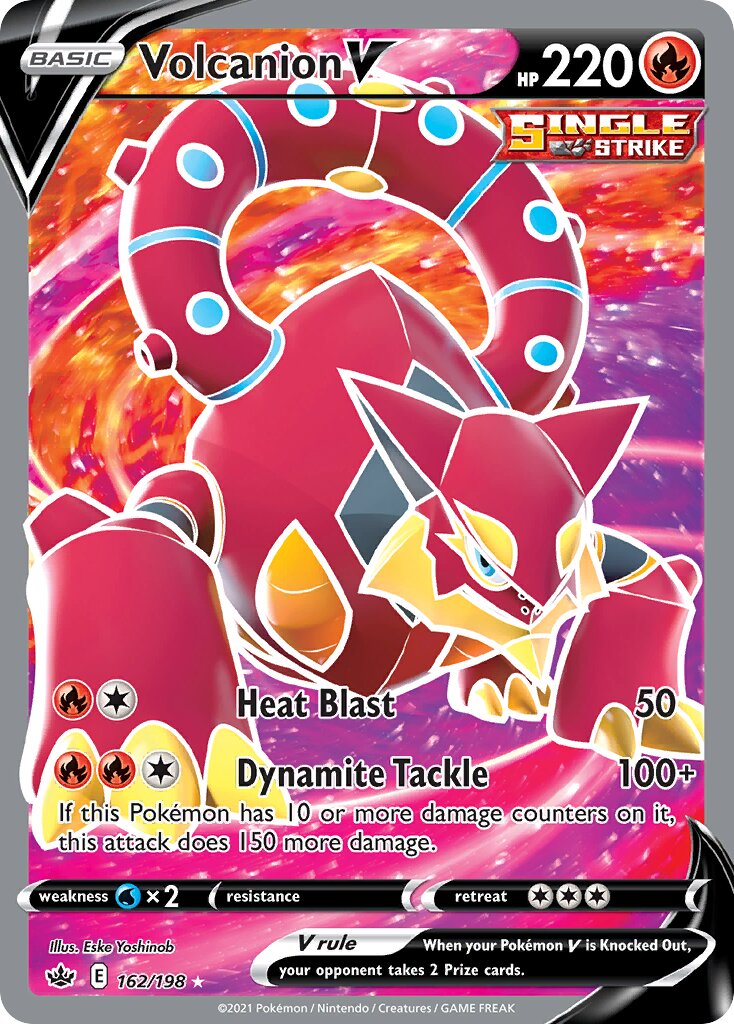 Volcanion V - 162/198 - Rare Ultra
