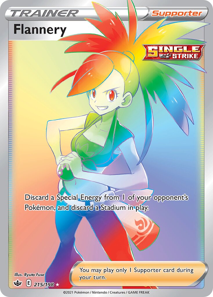 Flannery - 215/198 - Rare Rainbow