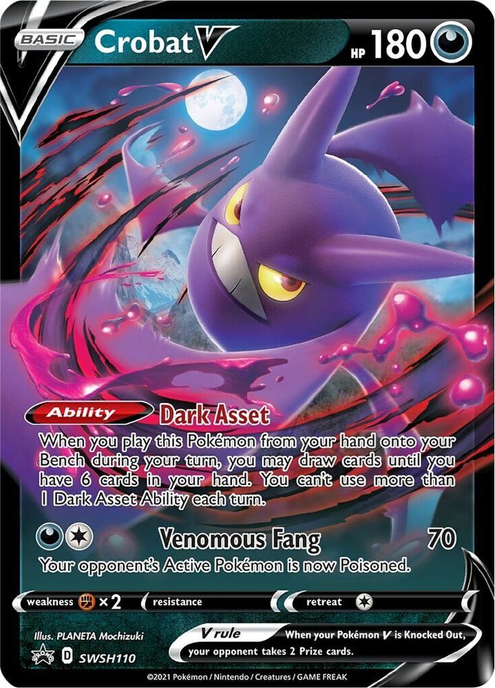 Crobat V - SWSH110 - Promo