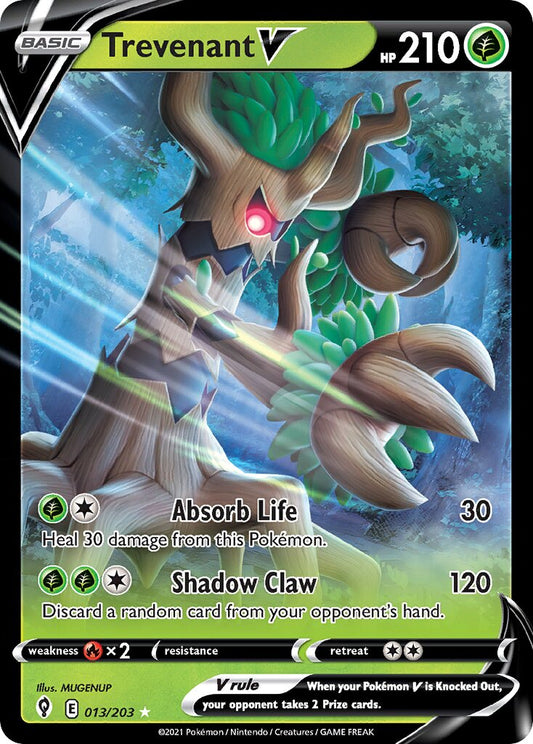 Trevenant V - 013/203 - Holo Rare V