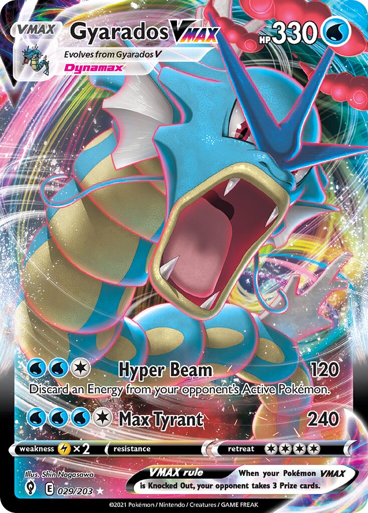 Gyarados VMAX - 029/203 - Holo Rare VMAX