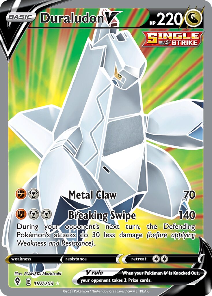 Duraludon V - 197/203 - Rare Ultra
