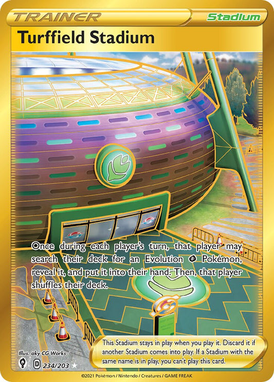 Turffield Stadium - 234/203 - Rare Secret