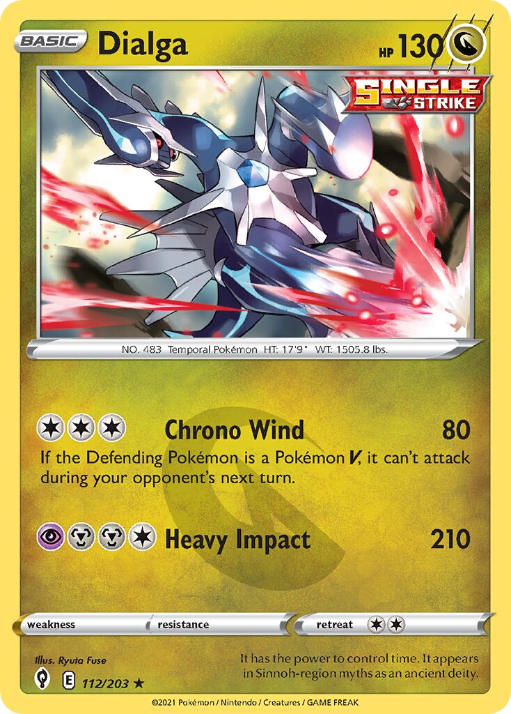 Dialga - 112/203 - Rare Holo