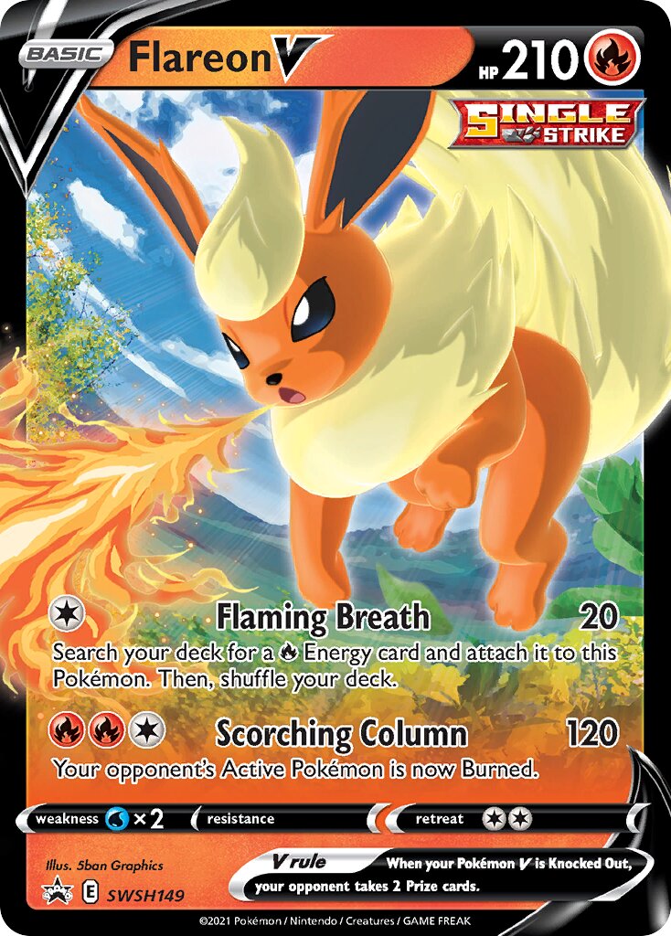 Flareon V - SWSH149 - Promo