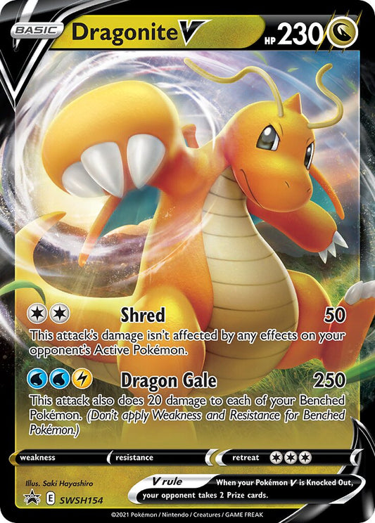 Dragonite V - SWSH154 - Promo