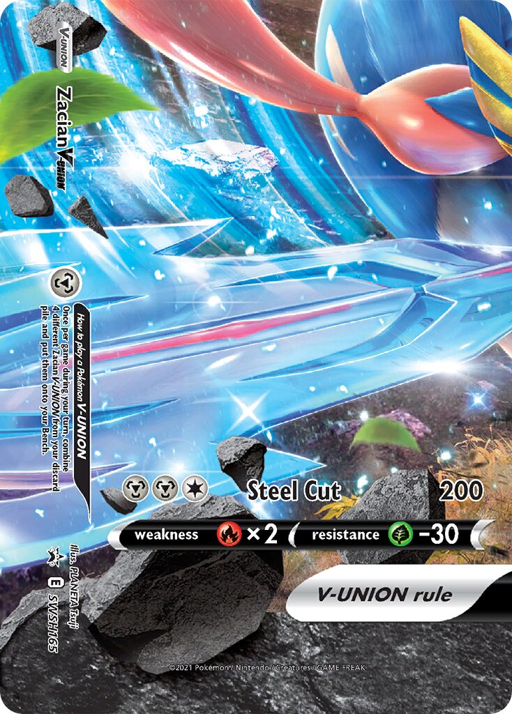Zacian V-UNION - SWSH165 - Promo