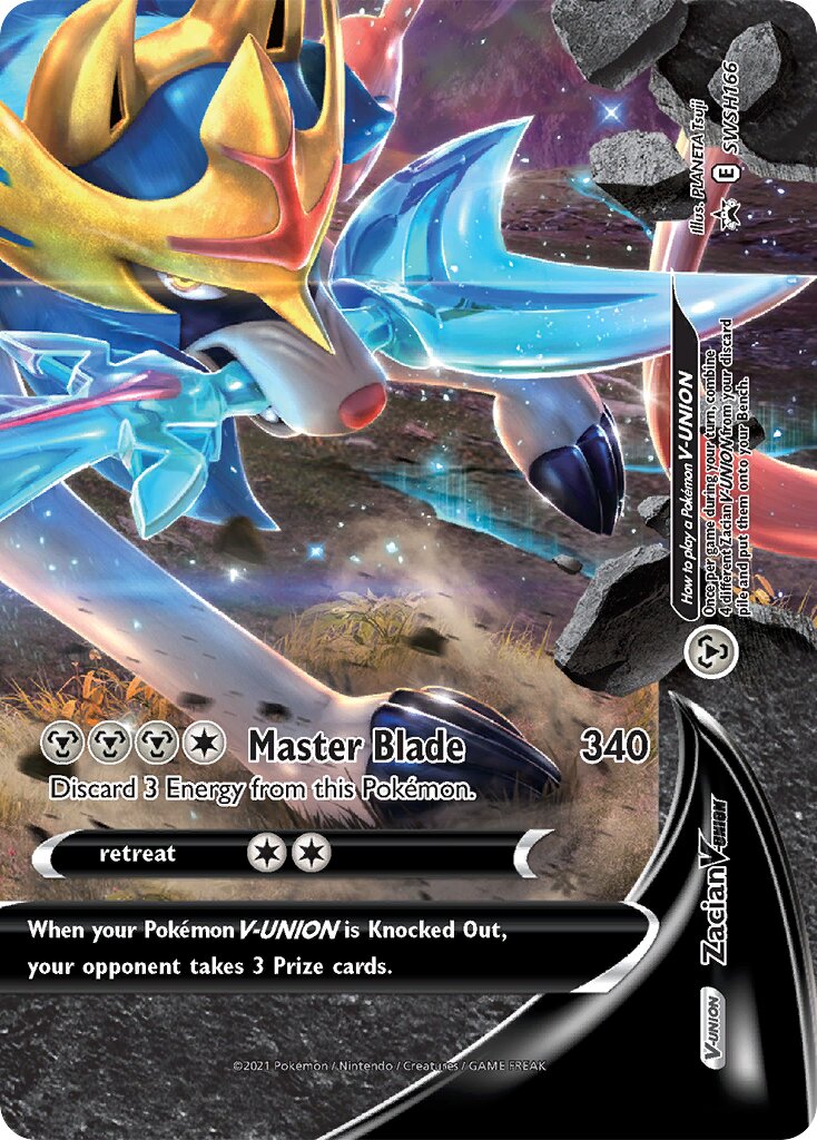 Zacian V-UNION - SWSH166 - Promo