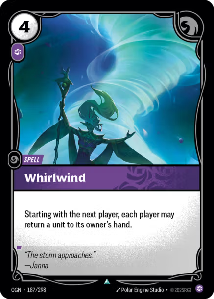 WHIRLWIND - OGN-187/298 (Foil)