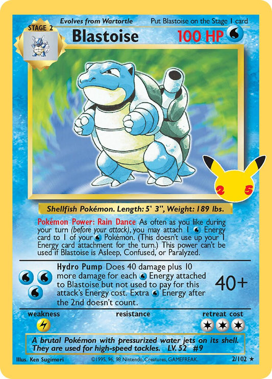 Blastoise - 2/102 - Classic Collection