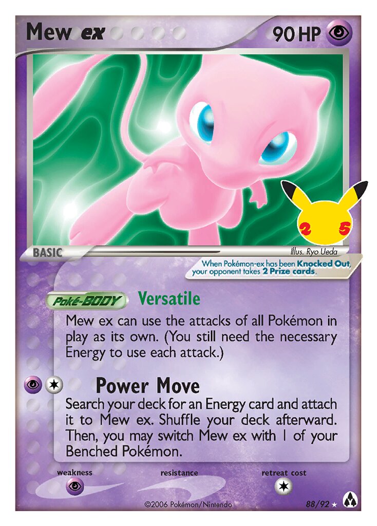 Mew ex - 88/92 - Classic Collection