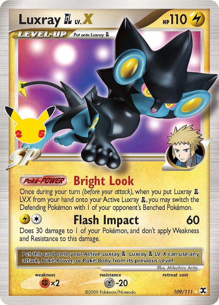 Luxray GL LV.X - 109/111 - Classic Collection
